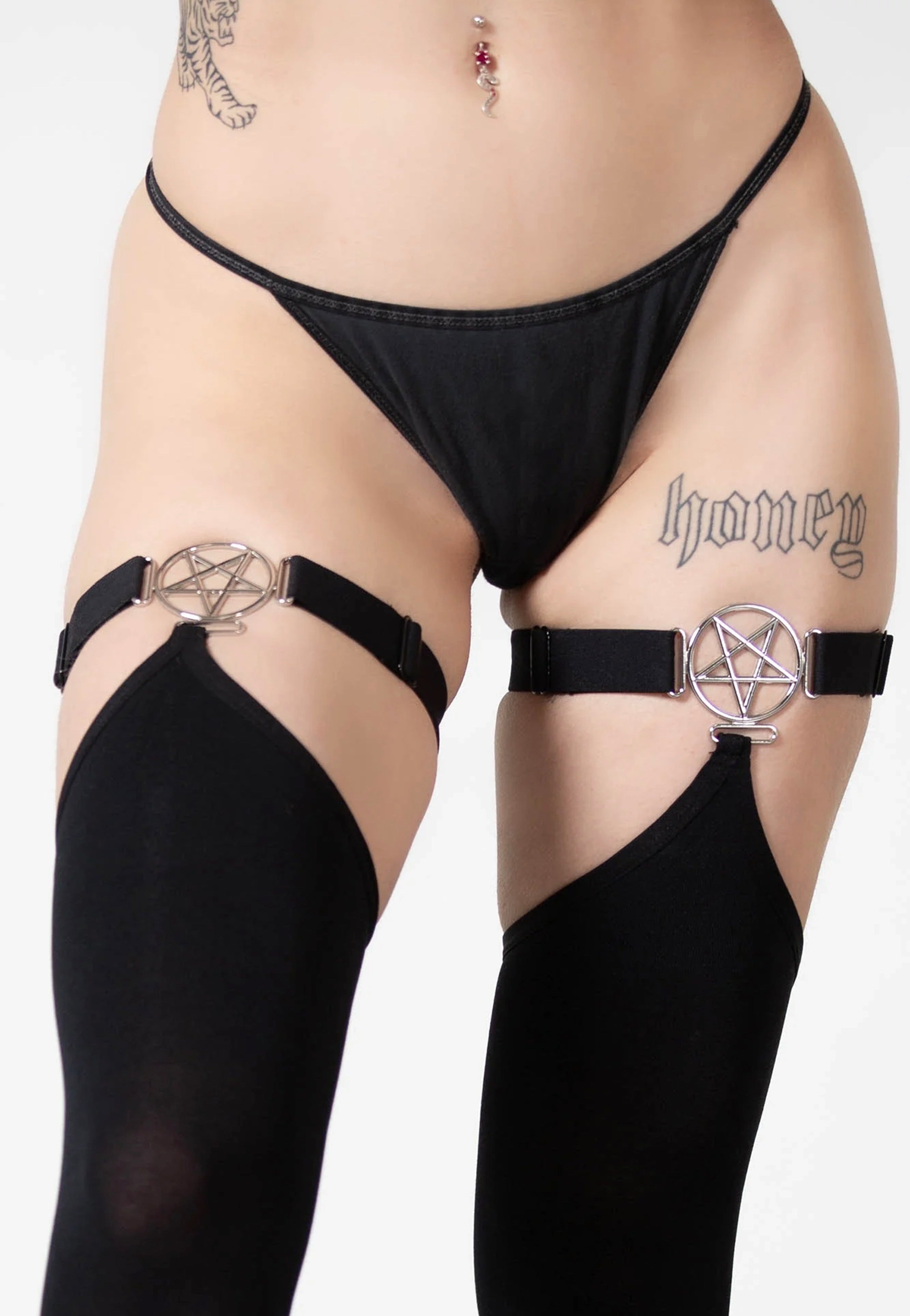 Killstar - Fiendish - Stockings | Women-Image