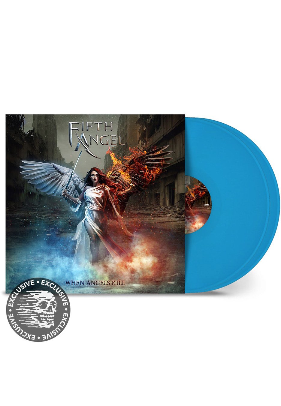 Fifth Angel - When Angels Kill Ltd. Sky Blue - Colored 2 Vinyl