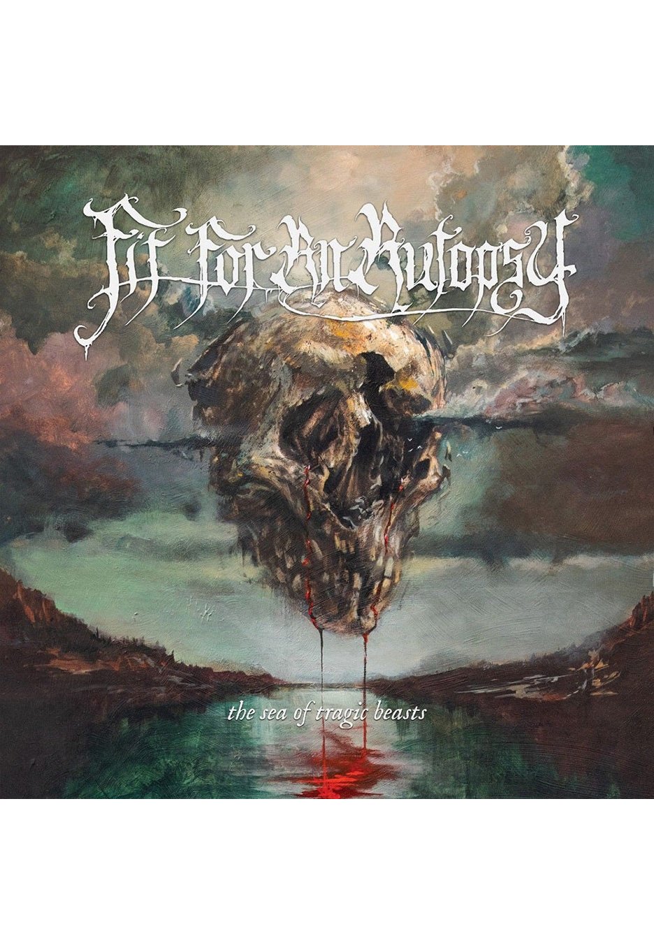 Fit For An Autopsy - The Sea Of Tragic Beasts Mint/Pink/Black - Splattered Vinyl