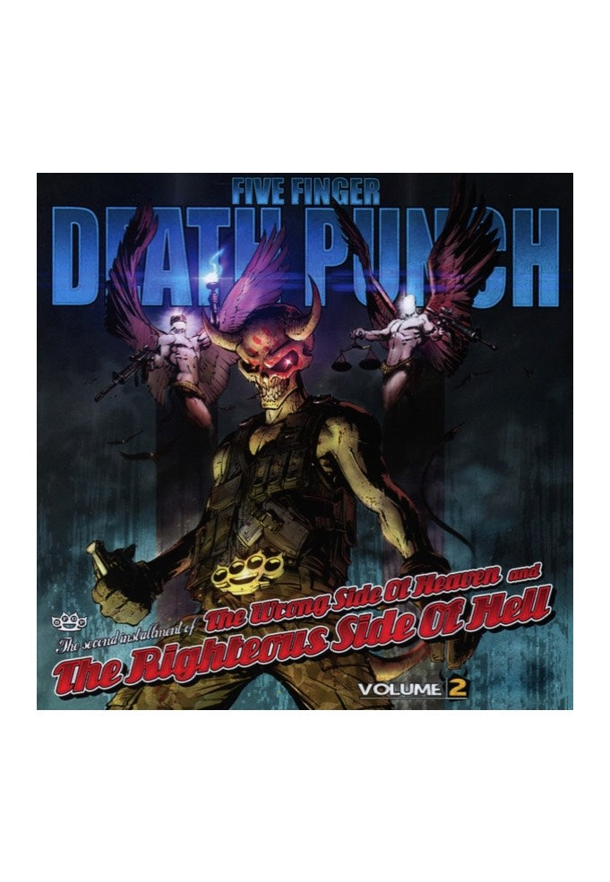 Five Finger Death Punch - The Wrong Side of Heaven and the Righteous Side of Hell: Volume 2 - CD