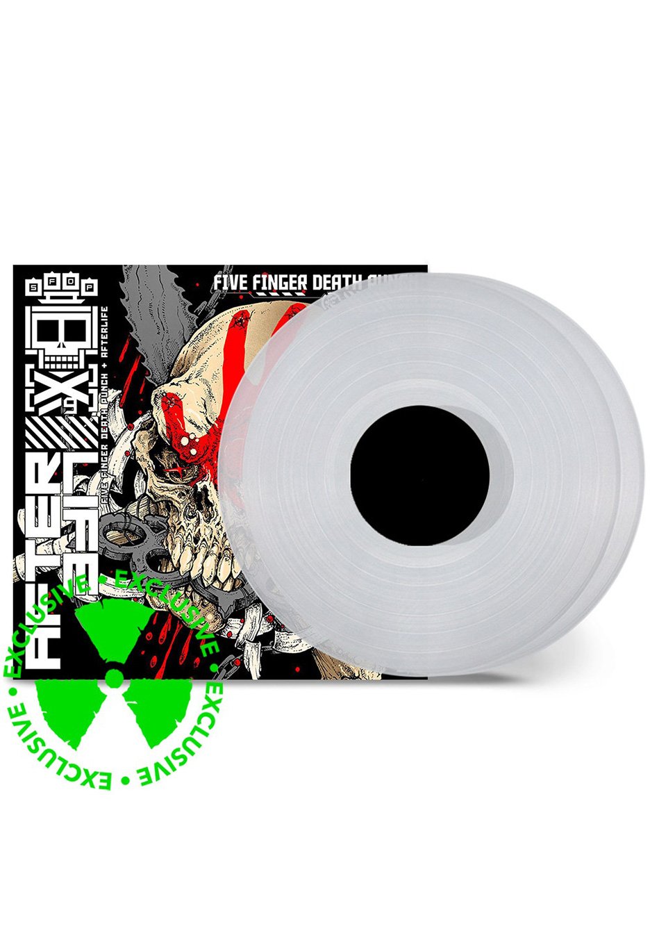 Five Finger Death Punch - Afterlife Transparent - Colored 2 Vinyl