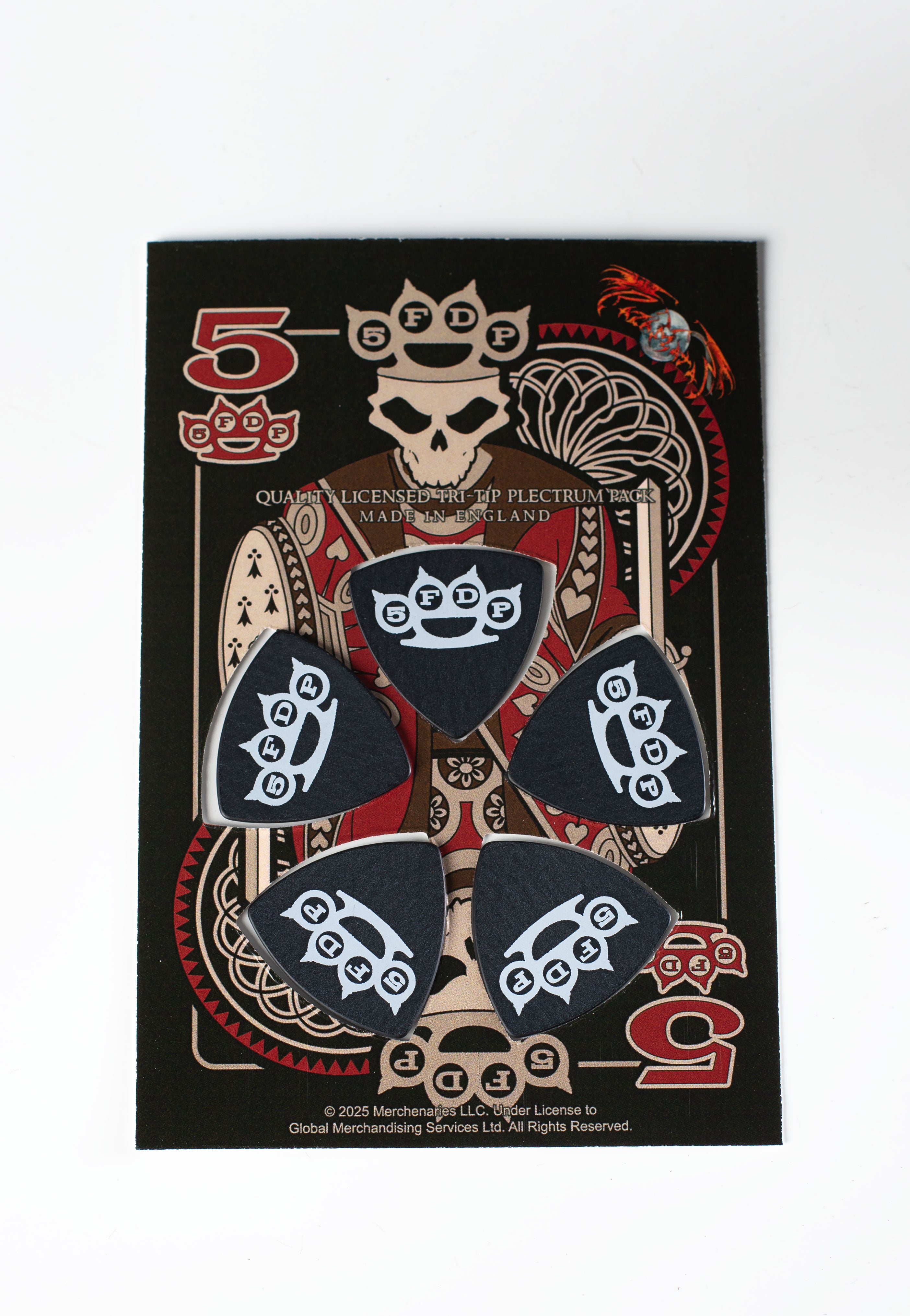 Five Finger Death Punch - Knuckle Crown - Plectrum | Neutral-Image