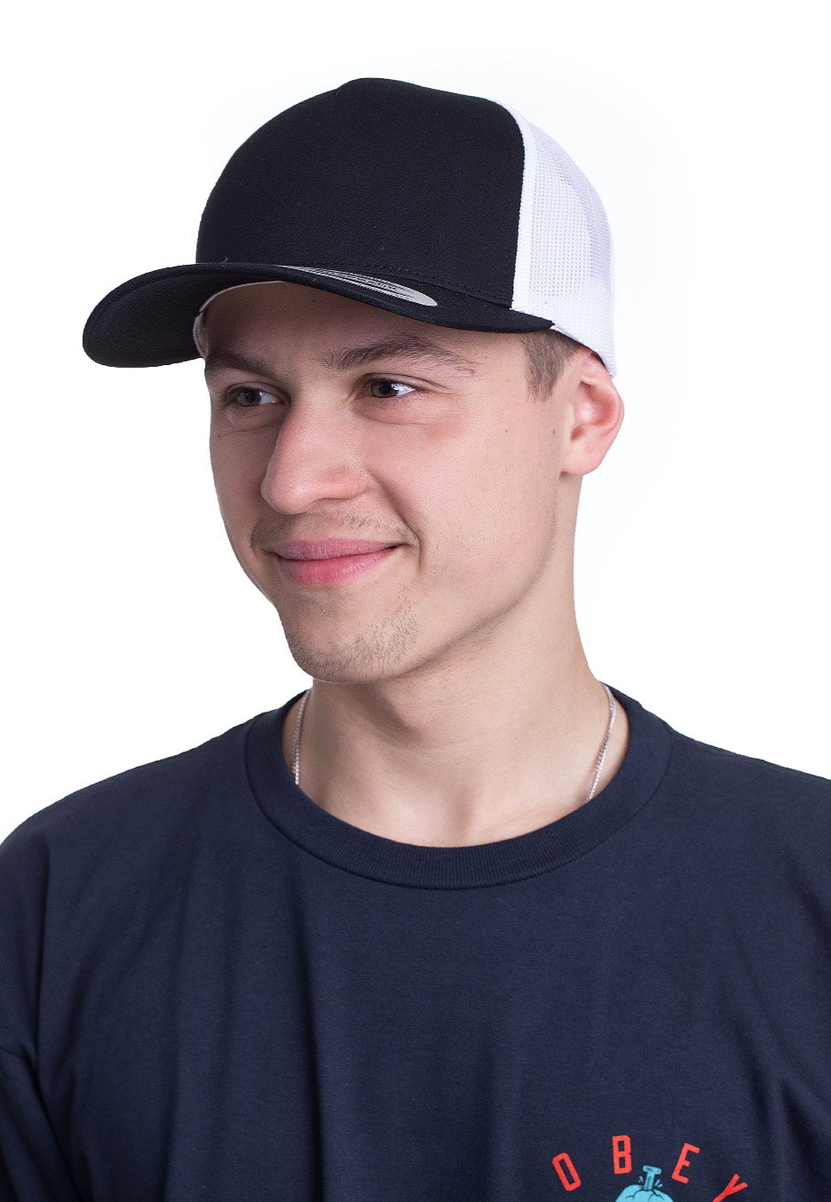 Flexfit - 5-Panel Retro Trucker 2-Tone Blk/Wht - Cap | Neutral-Image