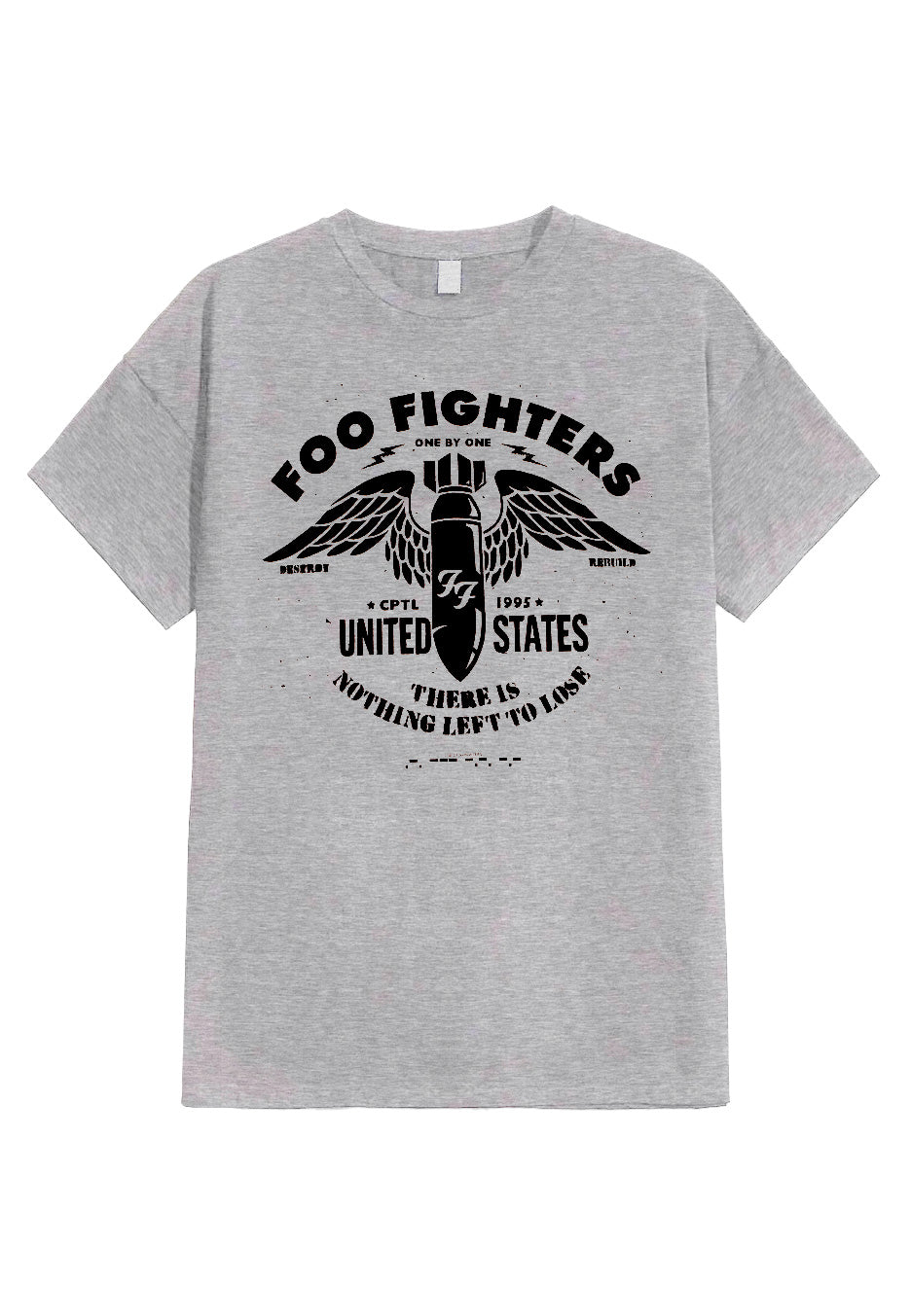 Foo Fighters - Nothing Left To Lose Heather Grey - T-Shirt