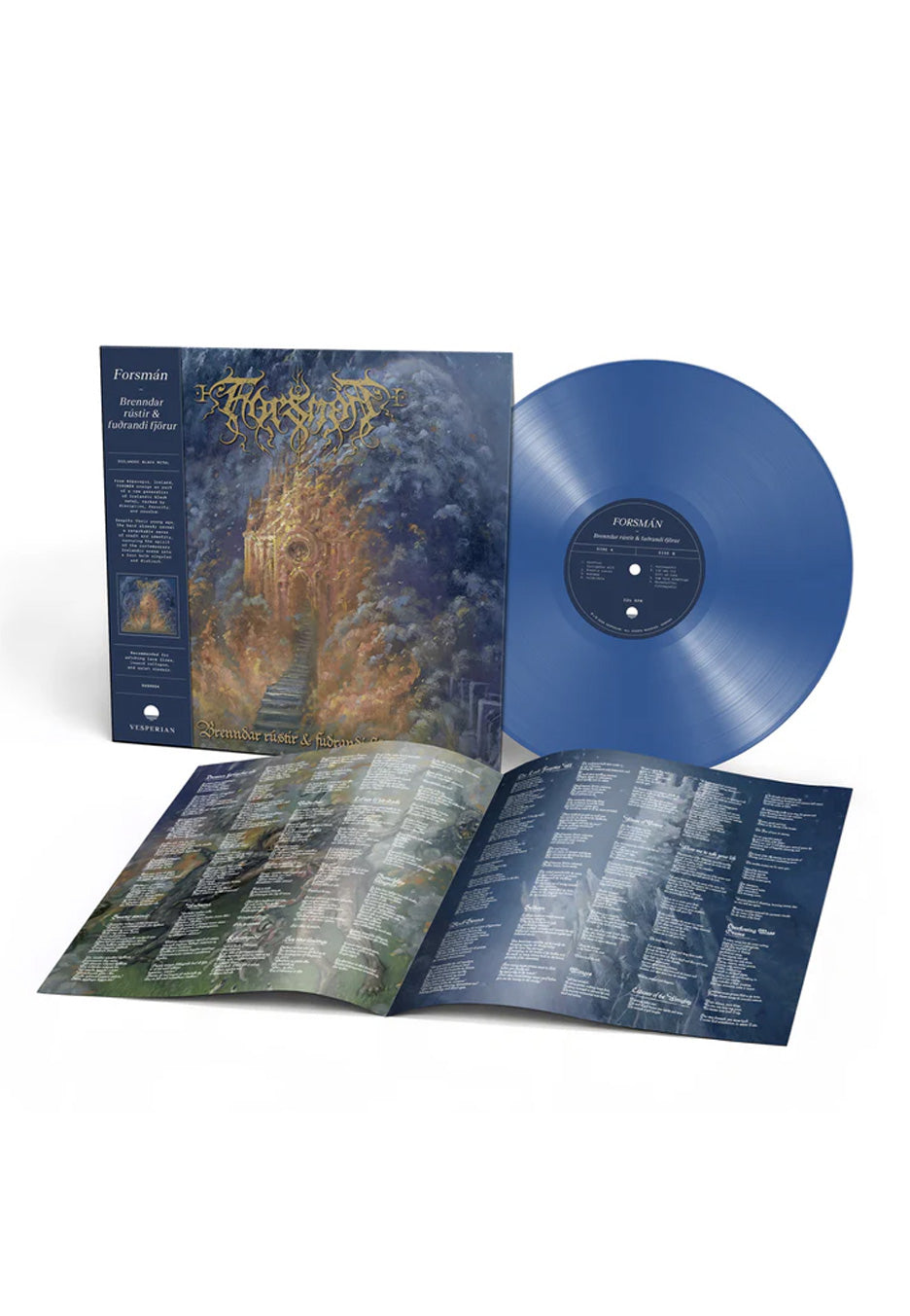Forsmán - Brenndar Rústir og Fuðrandi Fjörur Ltd. Solid Blue - Colored Vinyl | Neutral-Image