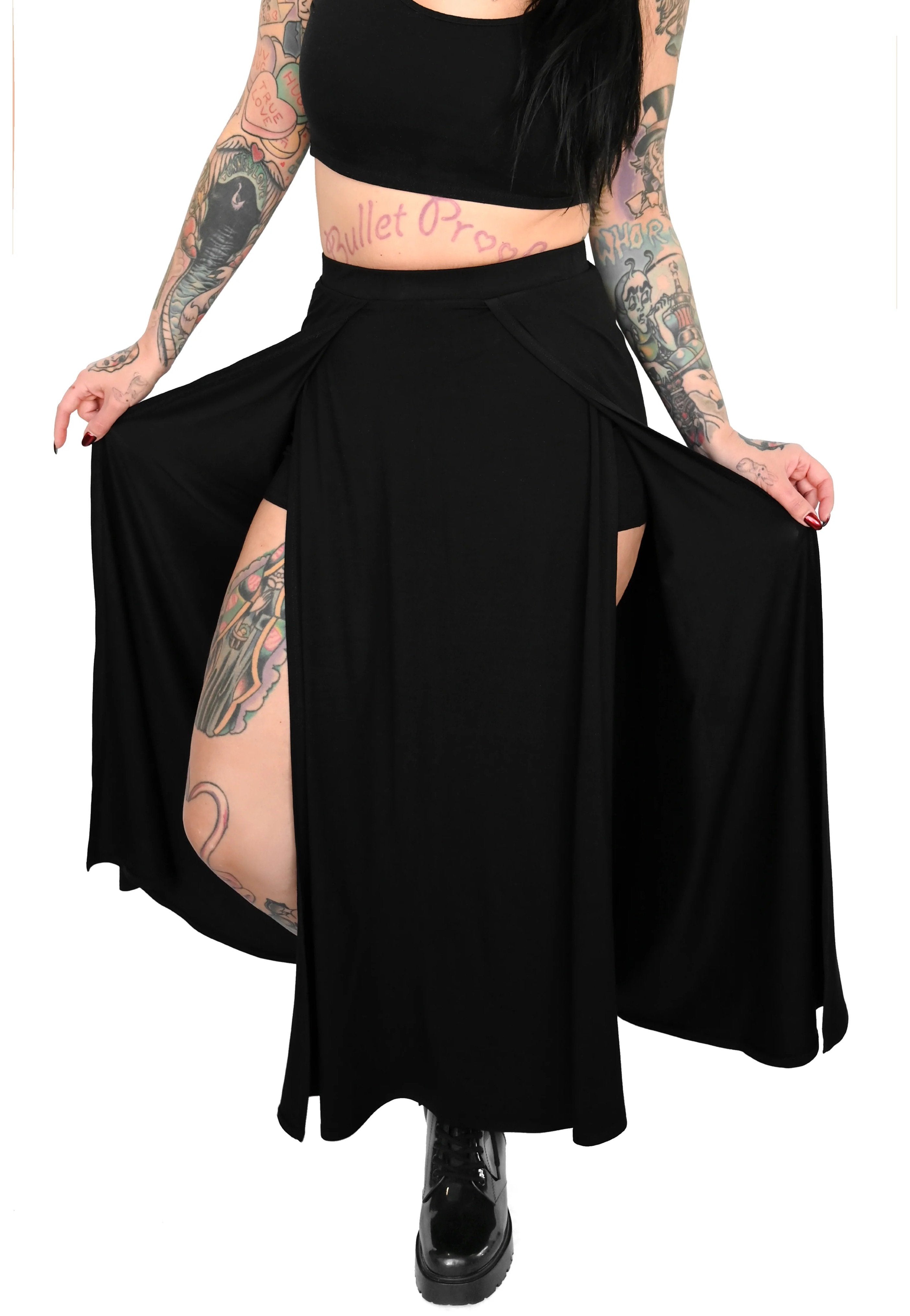 Foxblood - Darla Maxi with Built In Shorts - Skirt