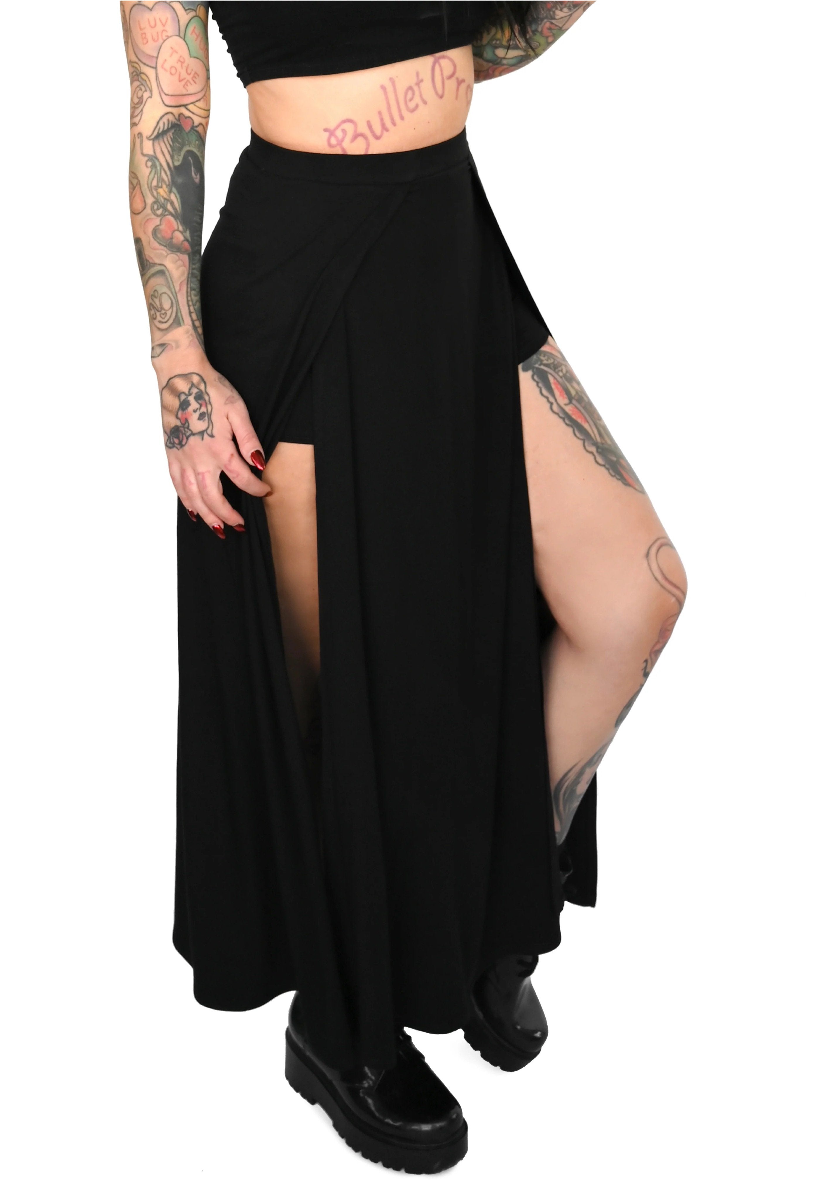 Foxblood - Darla Maxi with Built In Shorts - Skirt