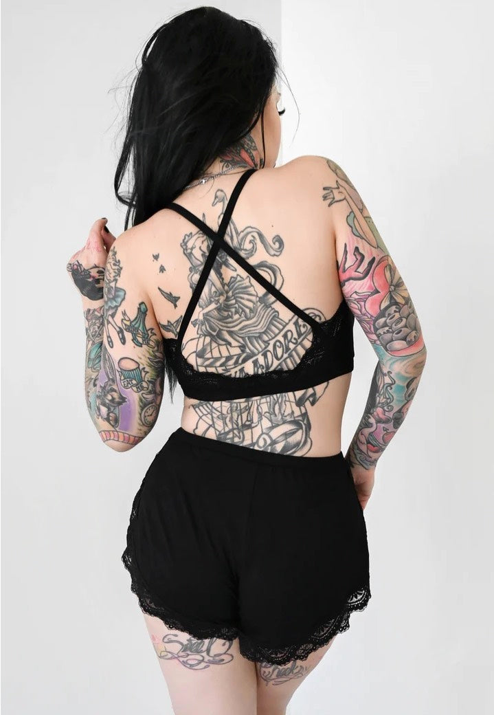 Foxblood - Lace Bralette - Pyjama