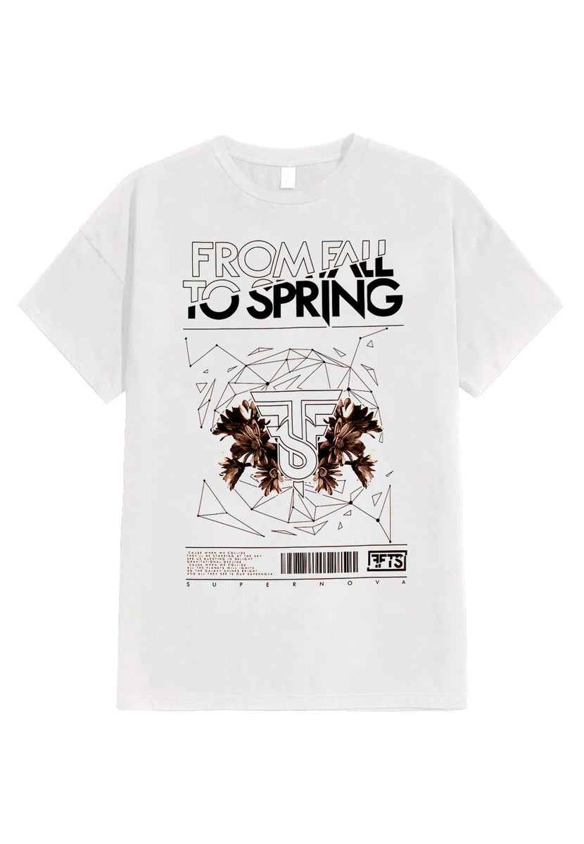 From Fall To Spring - Supernova White - T-Shirt | Nuclear Blast
