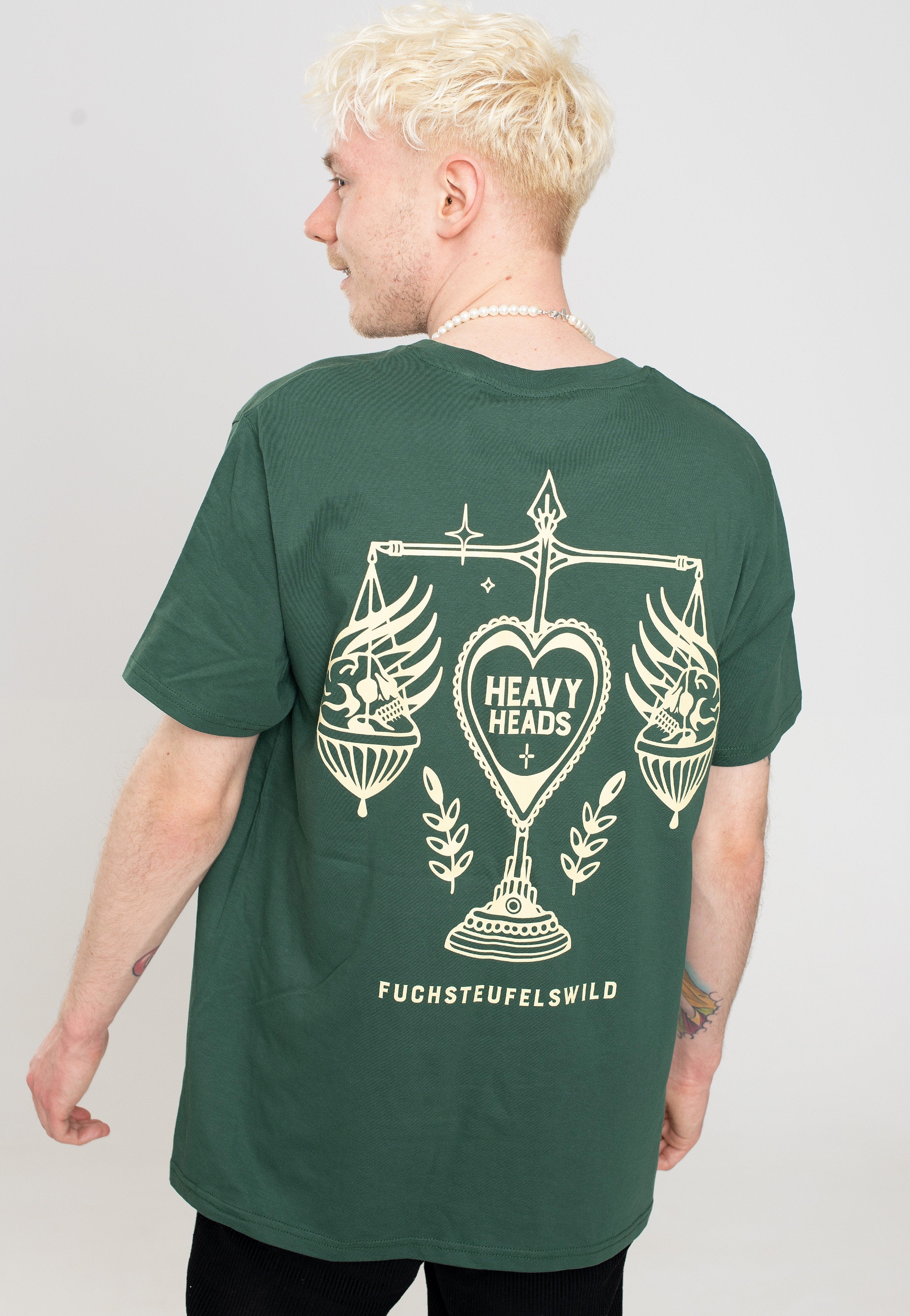 Fuchsteufelswild - Heavy Heads Forest Green - T-Shirt