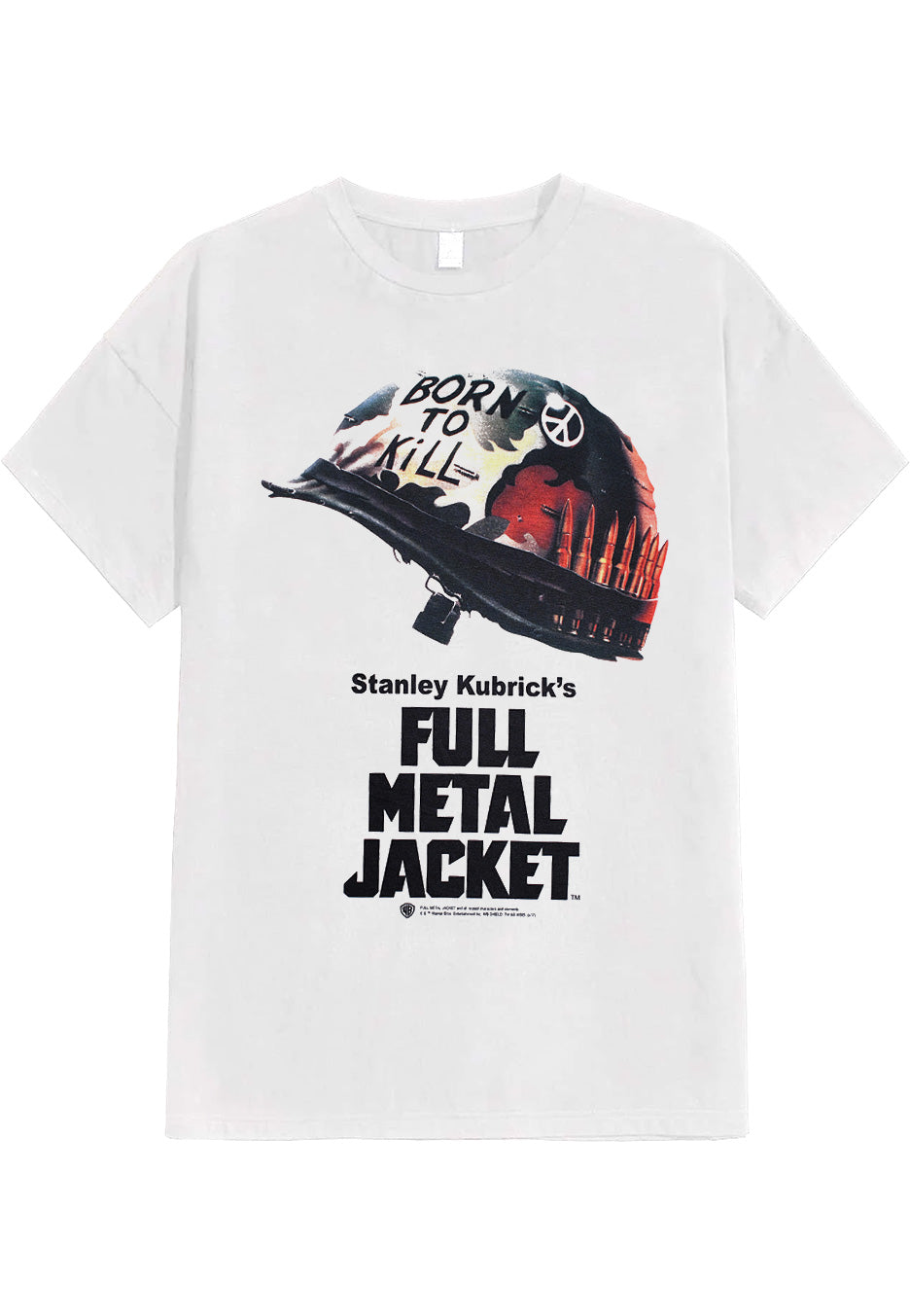 Full Metal Jacket - Poster White - T-Shirt | Neutral-Image