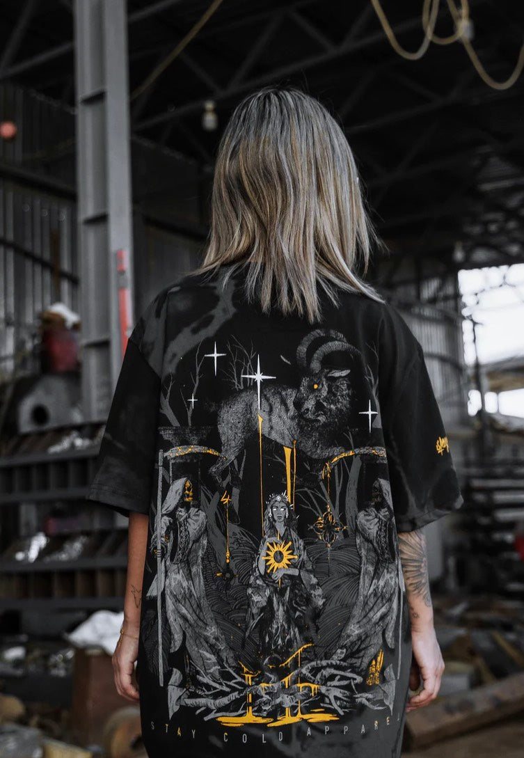 Stay Cold Apparel - Full Moon Ritual Customized - T-Shirt | Neutral-Image