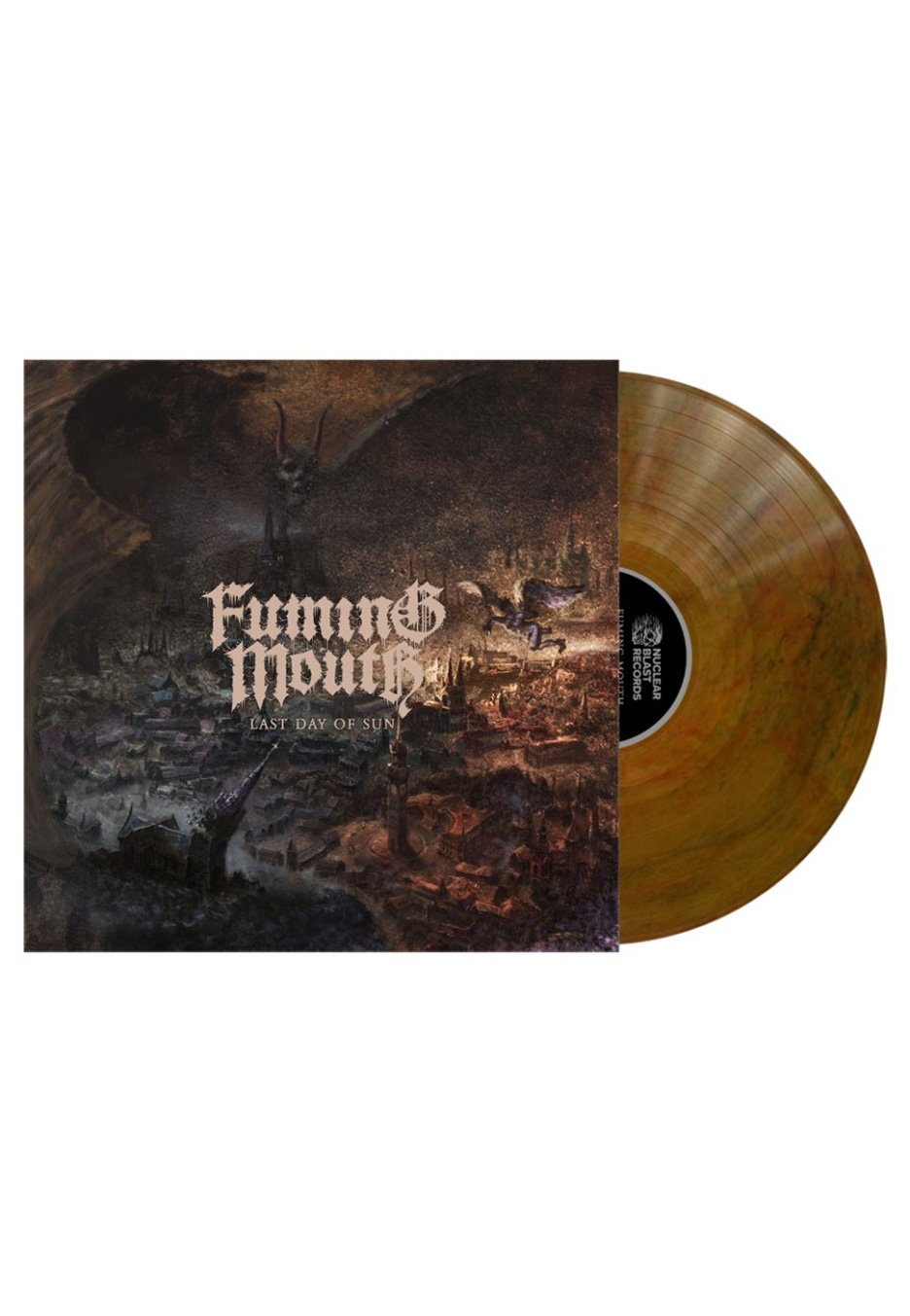 Fuming Mouth - Last Day Of Sun Orange Brown - Marbled Vinyl
