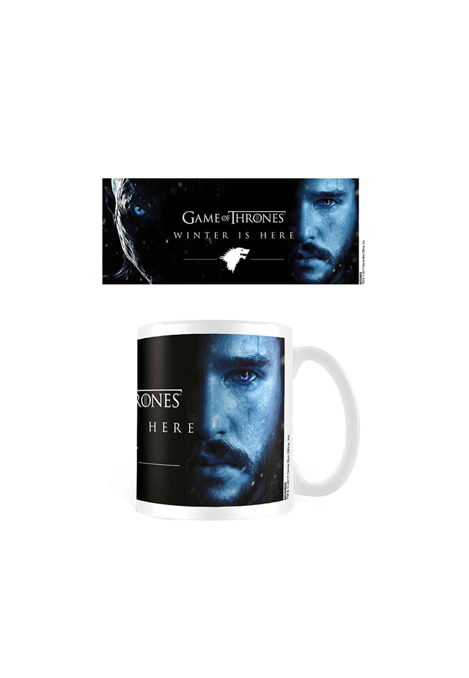 Game Of Thrones - Jon Winter Is Here White - Mug