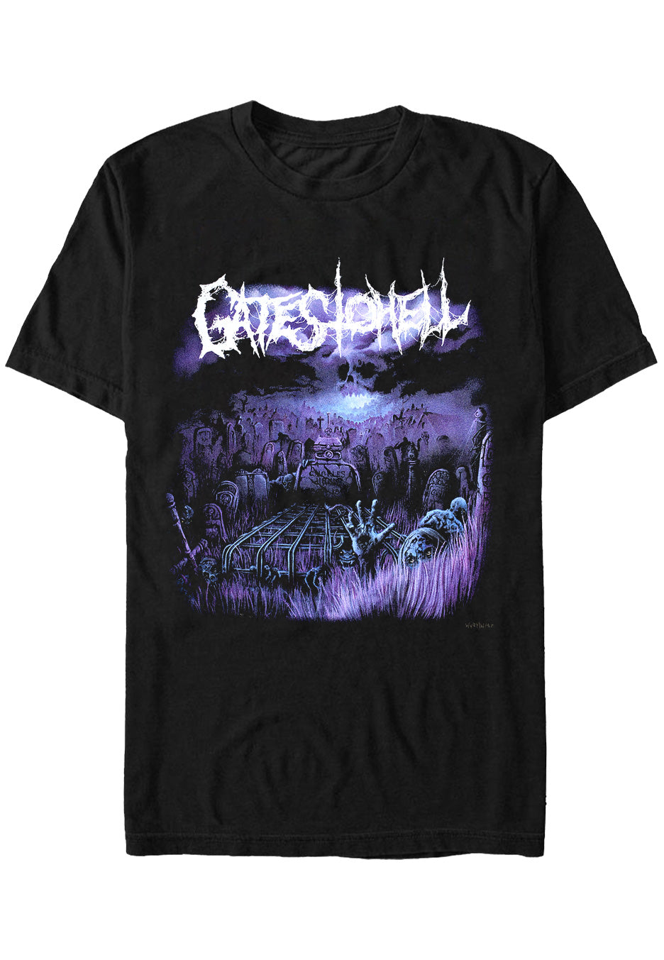 Gates To Hell - Death Comes To All - T-Shirt | Neutral-Image