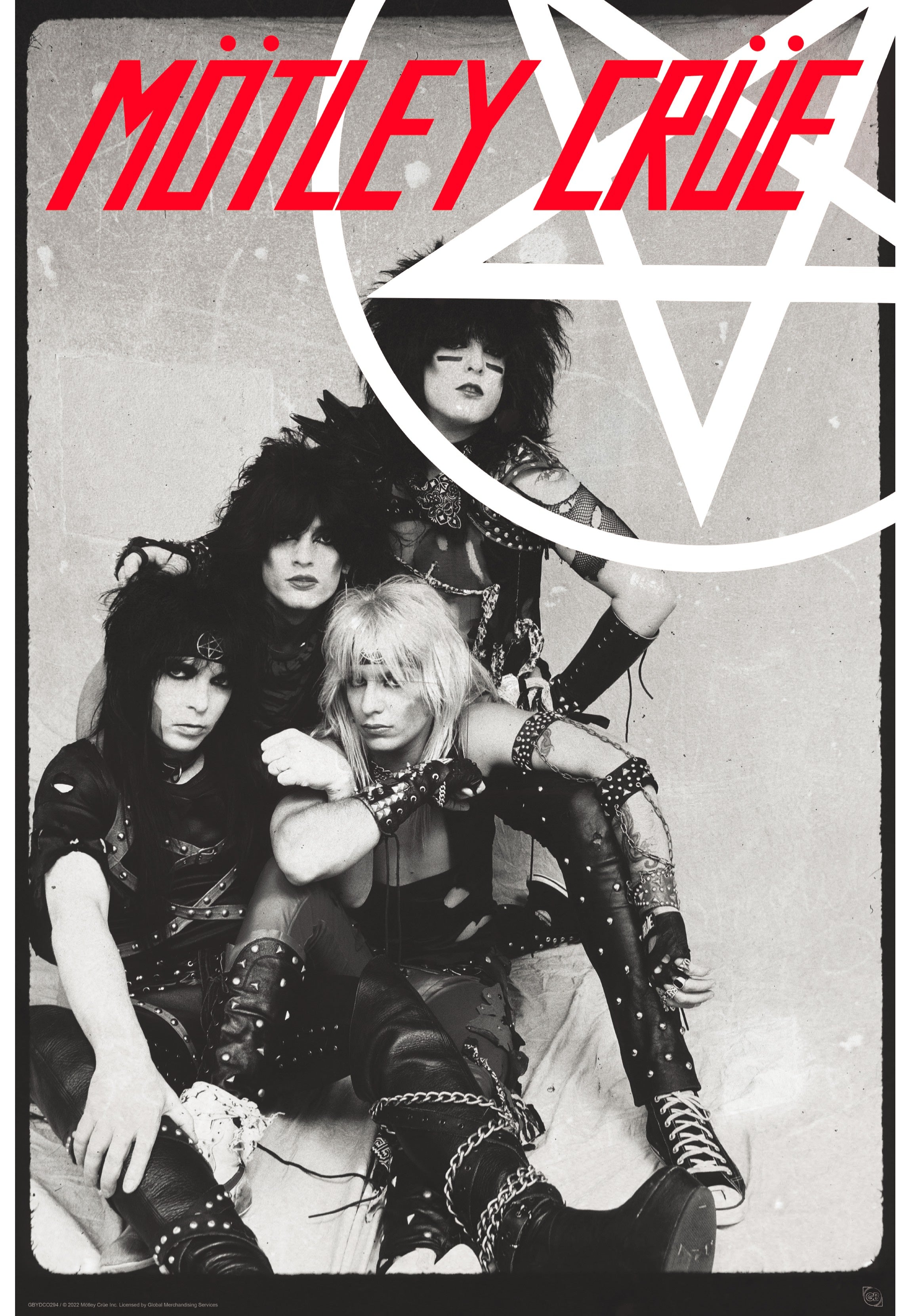 Mötley Crüe - Pentangle Maxi - Poster