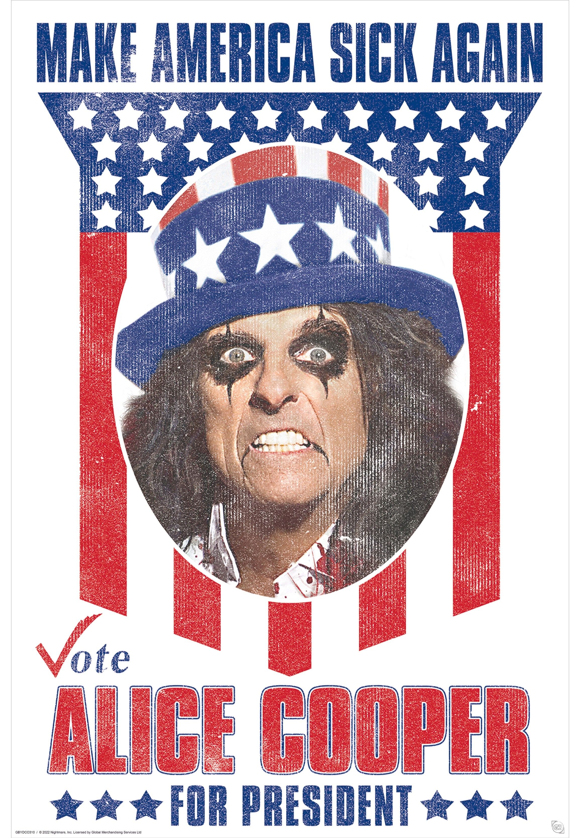 Alice Cooper - For President Maxi - Poster