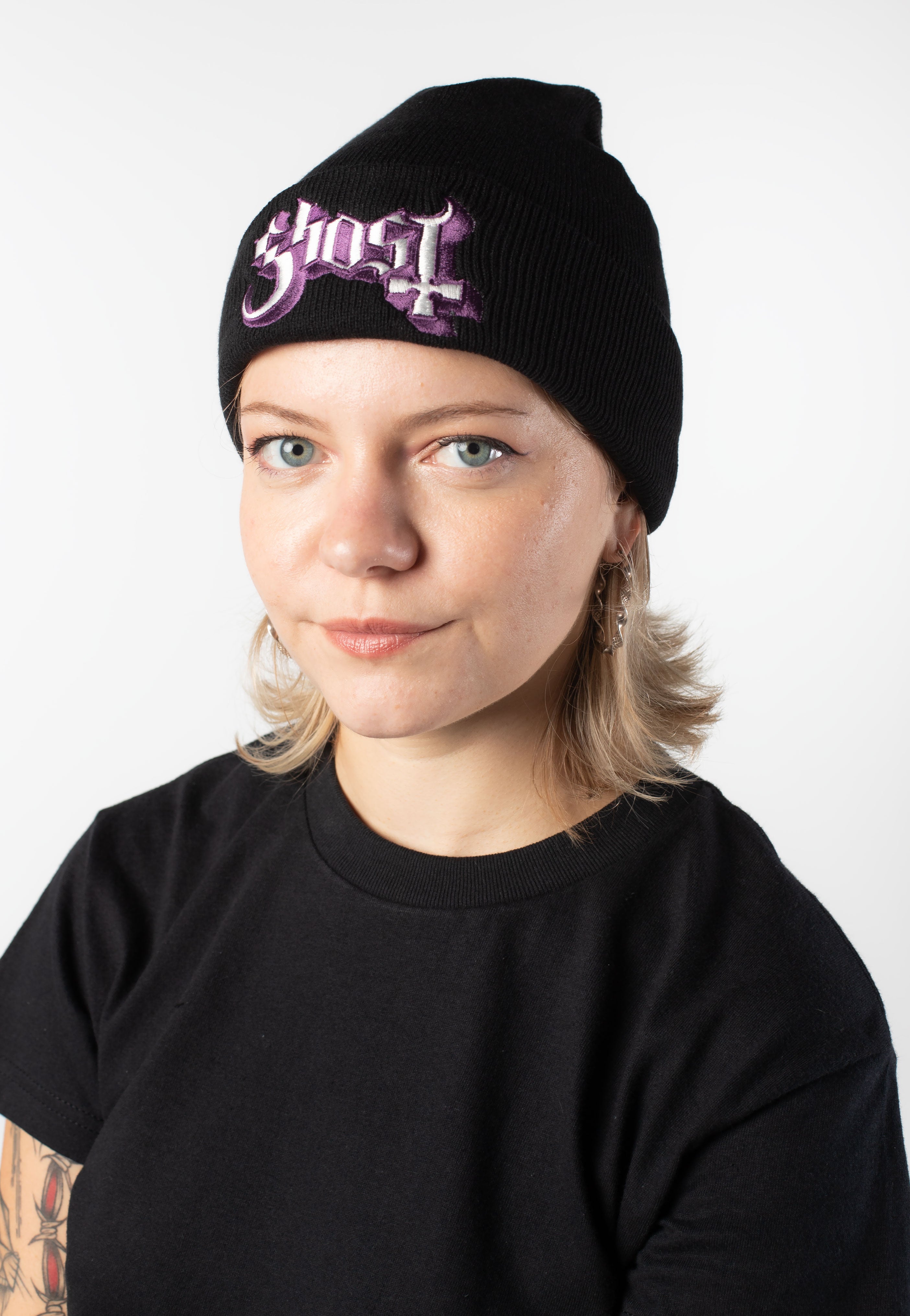 Ghost - Purple Logo - Beanie | Neutral-Image