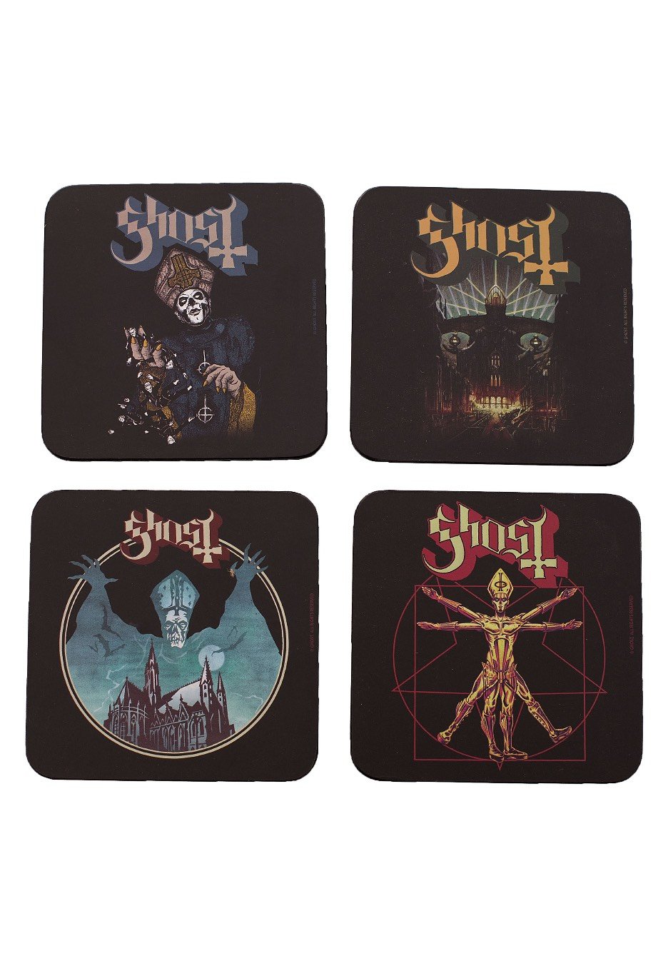 Ghost - 4 Pack - Coaster