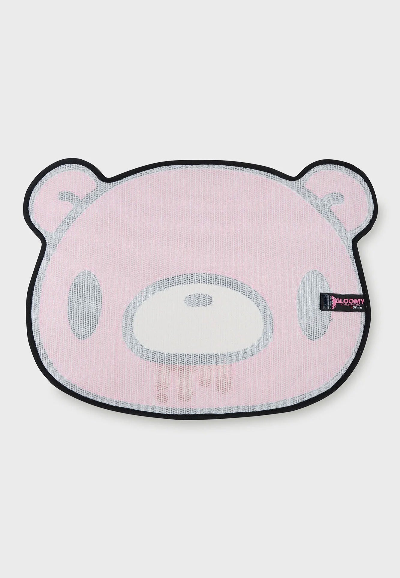 Killstar x Gloomy Bear - Gloomy Bear Pink - Bathroom Rug | Neutral-Image