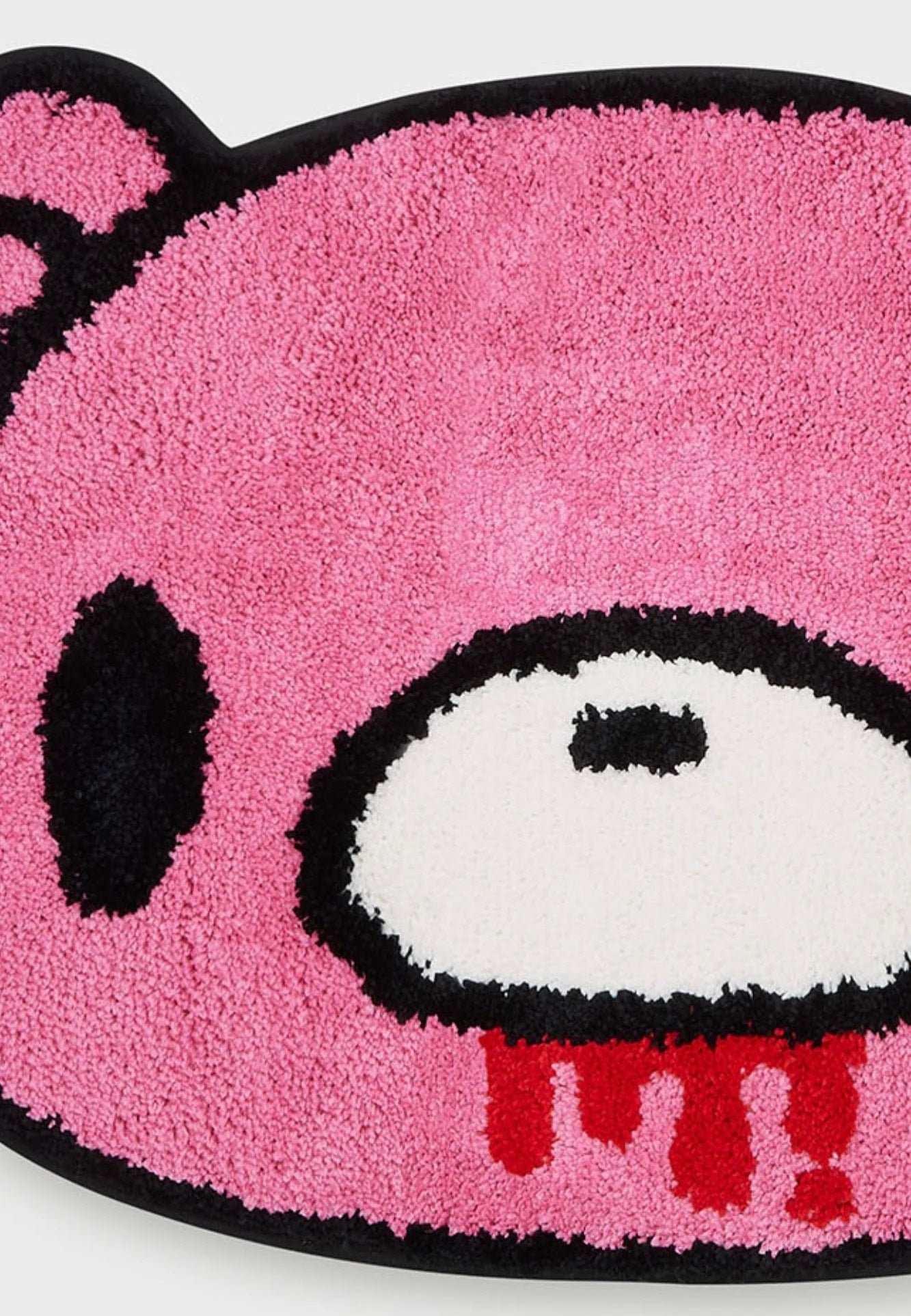 Killstar x Gloomy Bear - Gloomy Bear Pink - Bathroom Rug | Neutral-Image