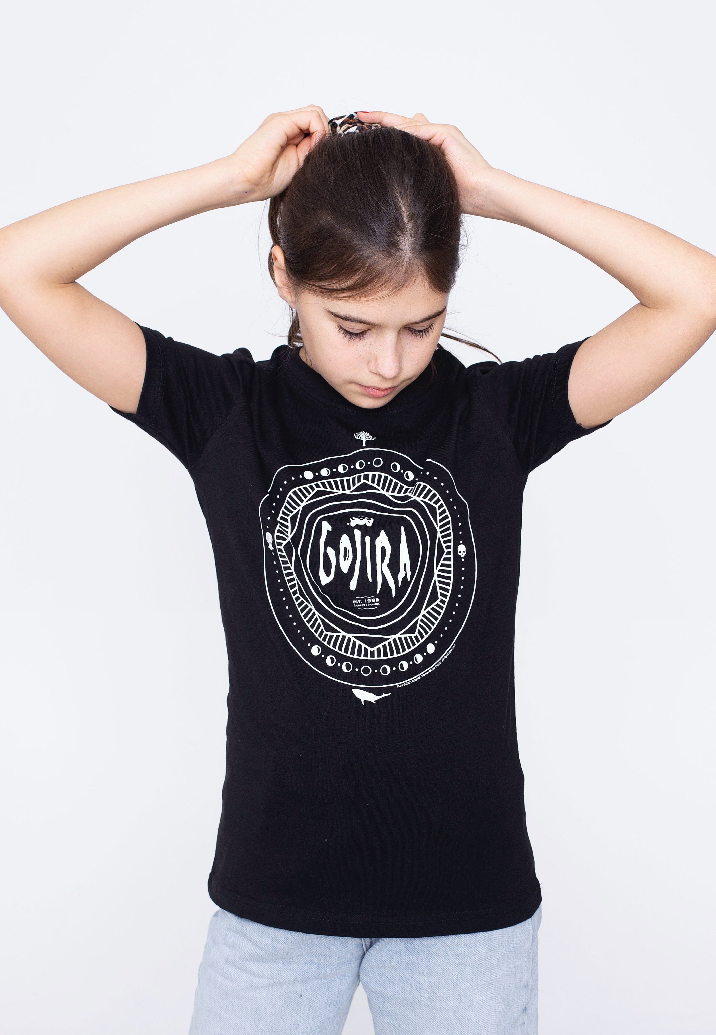 Gojira - Moon Phases Kids Black/White - T-Shirt | Men-Image