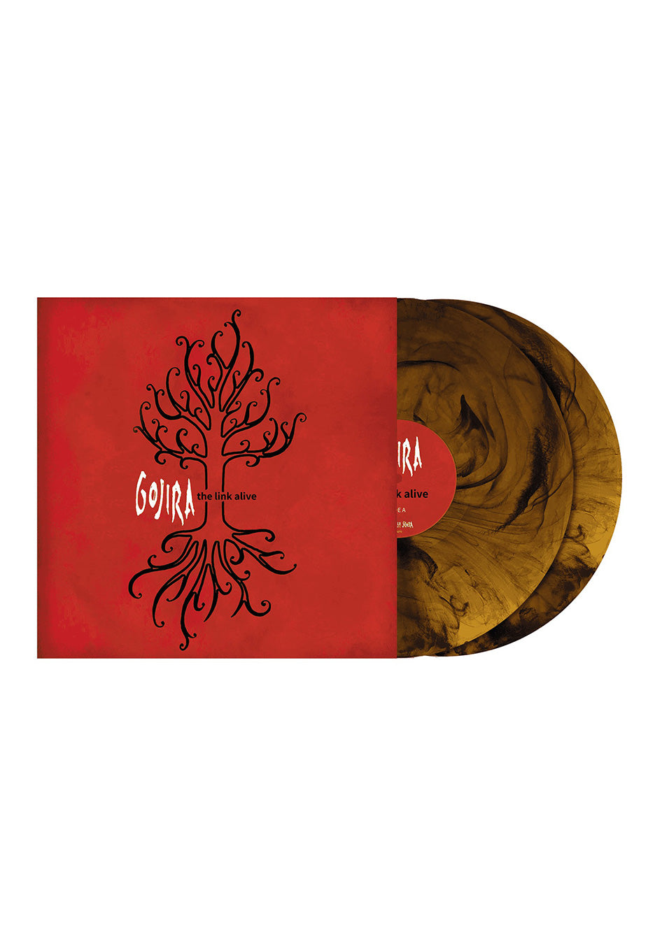 Gojira The Link Alive Bronze Marbled 2 Vinyl