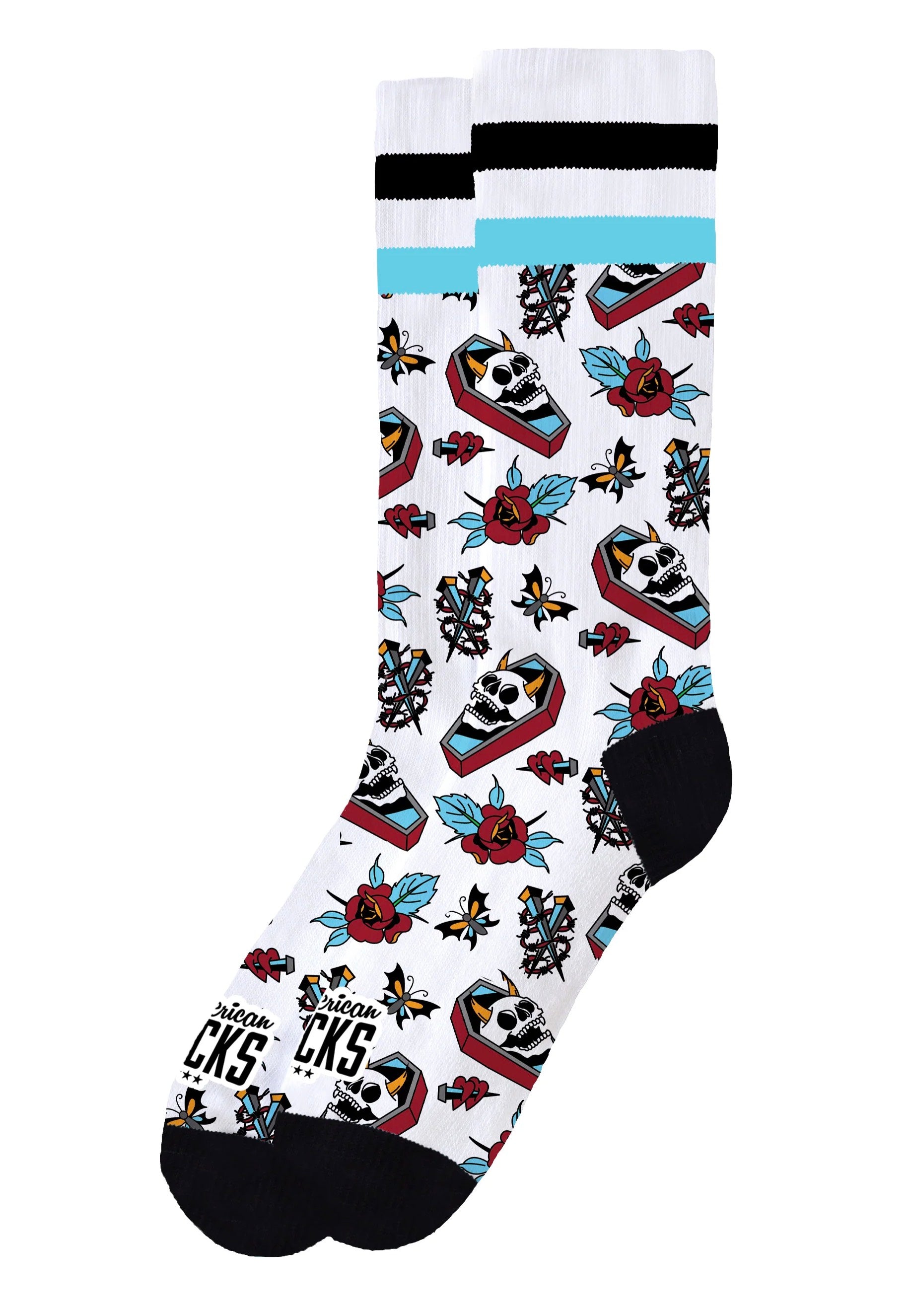 American Socks - Grave Bloom - Socks | Neutral-Image