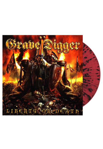 Grave Digger - Liberty Or Death Red/Black - Splattered Vinyl