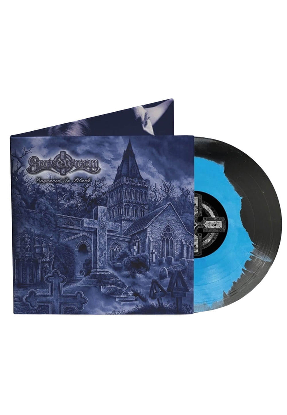 Graveworm - Engraved In Black Ltd. Blue/Black - Colored Vinyl | Neutral-Image
