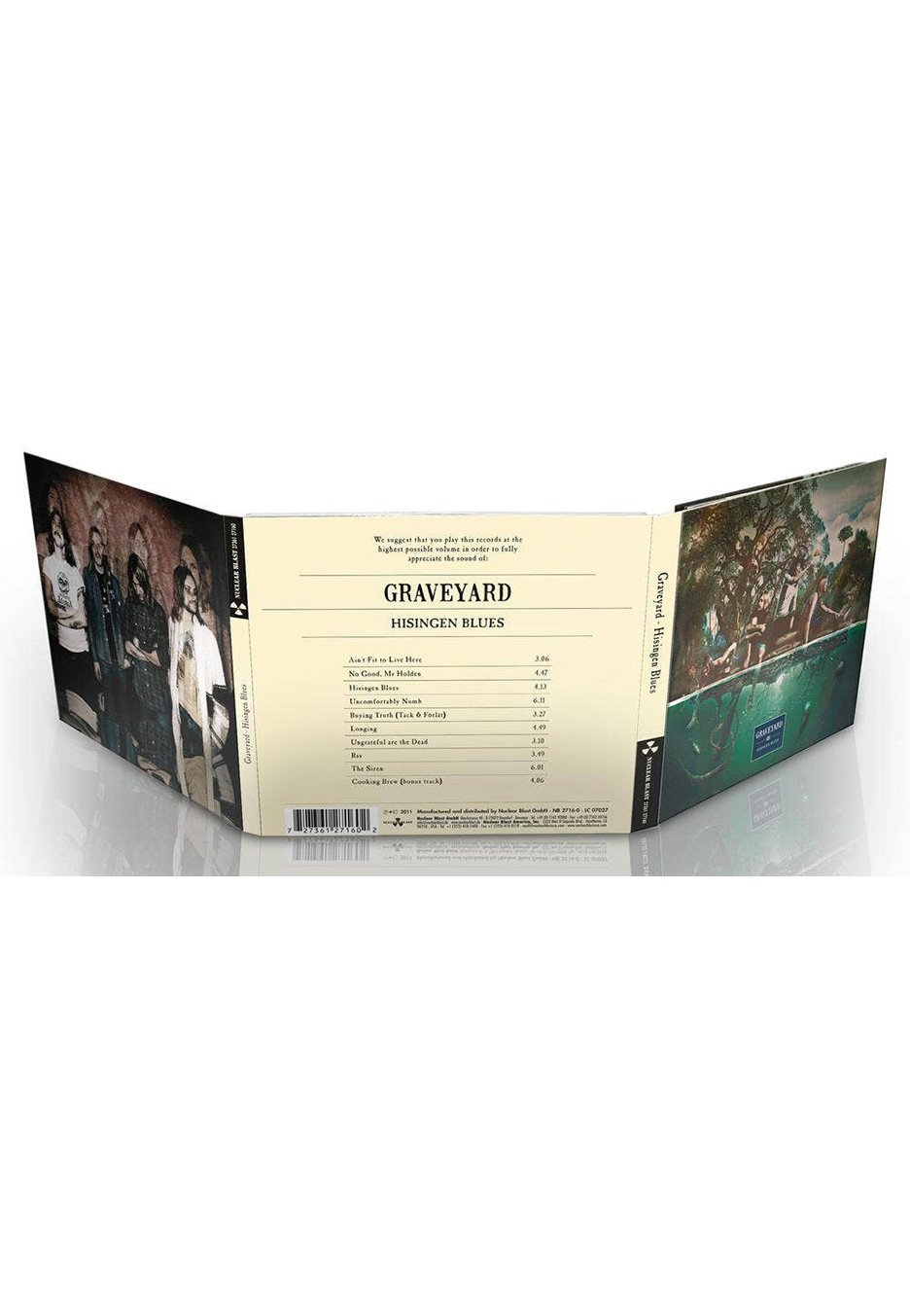 Graveyard - Hisingen Blues - Digipak CD