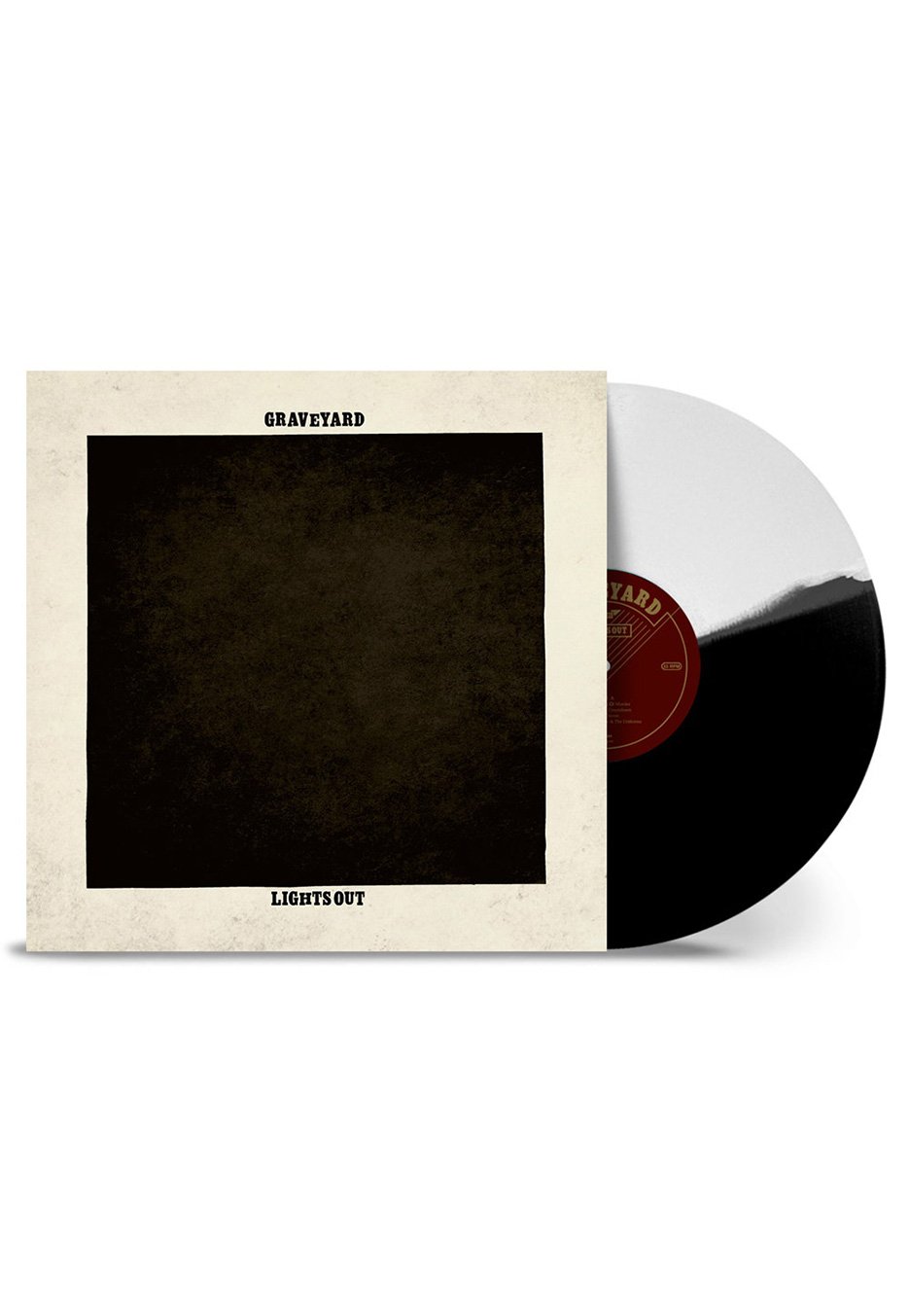 Graveyard - Lights Out Black/White Split - Colored Vinyl