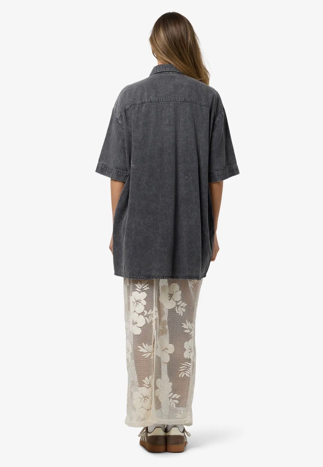 Noisy May - Oregon Denim Acid Black Washed - Dress | Women-Image