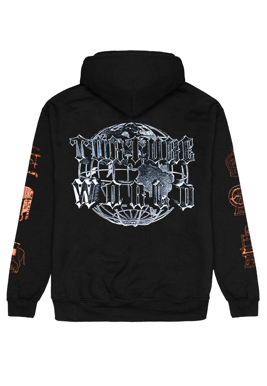 Great American Ghost - Torture World Globe - Hoodie | Neutral-Image