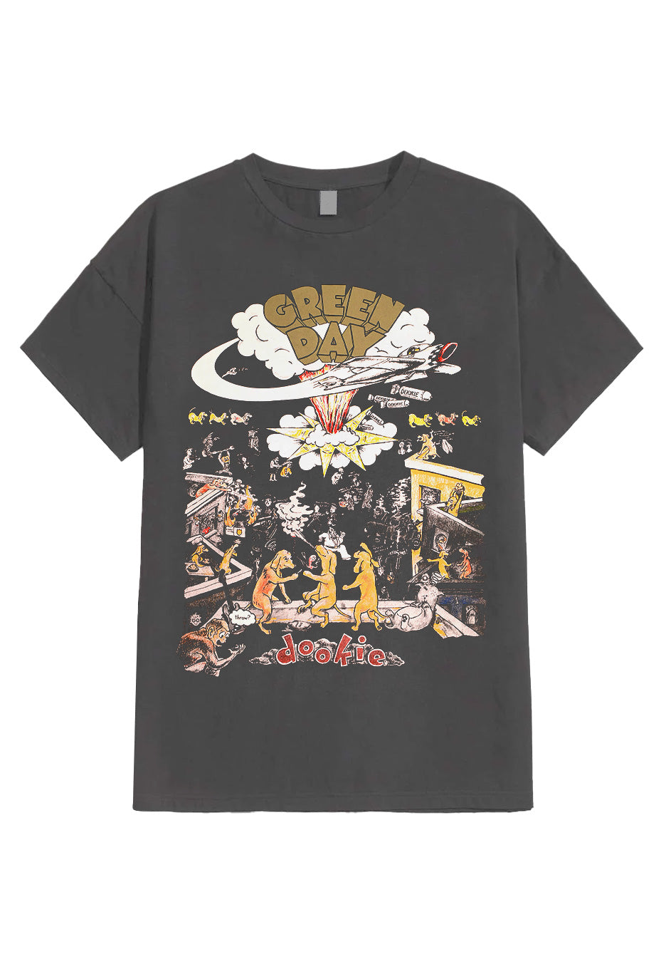 Green Day - Dookie Charcoal - T-Shirt