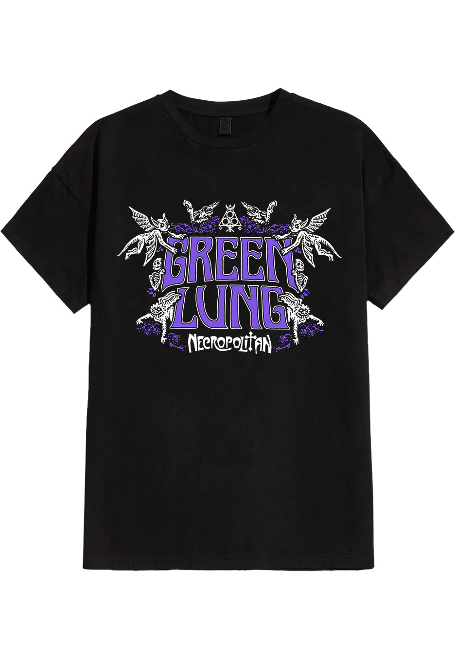 Green Lung - Necropolitan Logo - T-Shirt | Neutral-Image