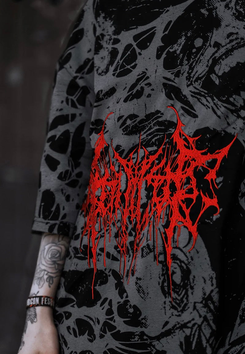 Stay Cold Apparel - Grinfrost Oversized Black - T-Shirt | Nuclear