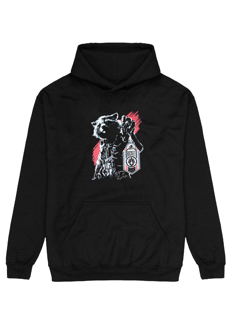 Guardians Of The Galaxy - Rocket Tag - Hoodie | Neutral-Image