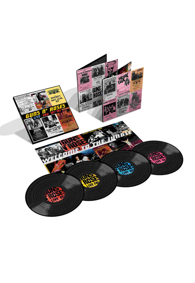 GUNS N' ROSES LIVE ERA '87-'93 99年オリジナル盤 Guns N' Roses - Live Era '87 -' 93 - 4 Vinyl