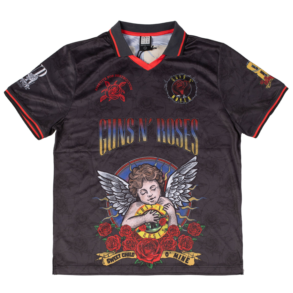 正規品/新品 GUNS N' ROSES サッカーシャツ L 正規品/新品 GUNS N' ROSES サッカーシャツ XL 正規品/新品 GUNS N