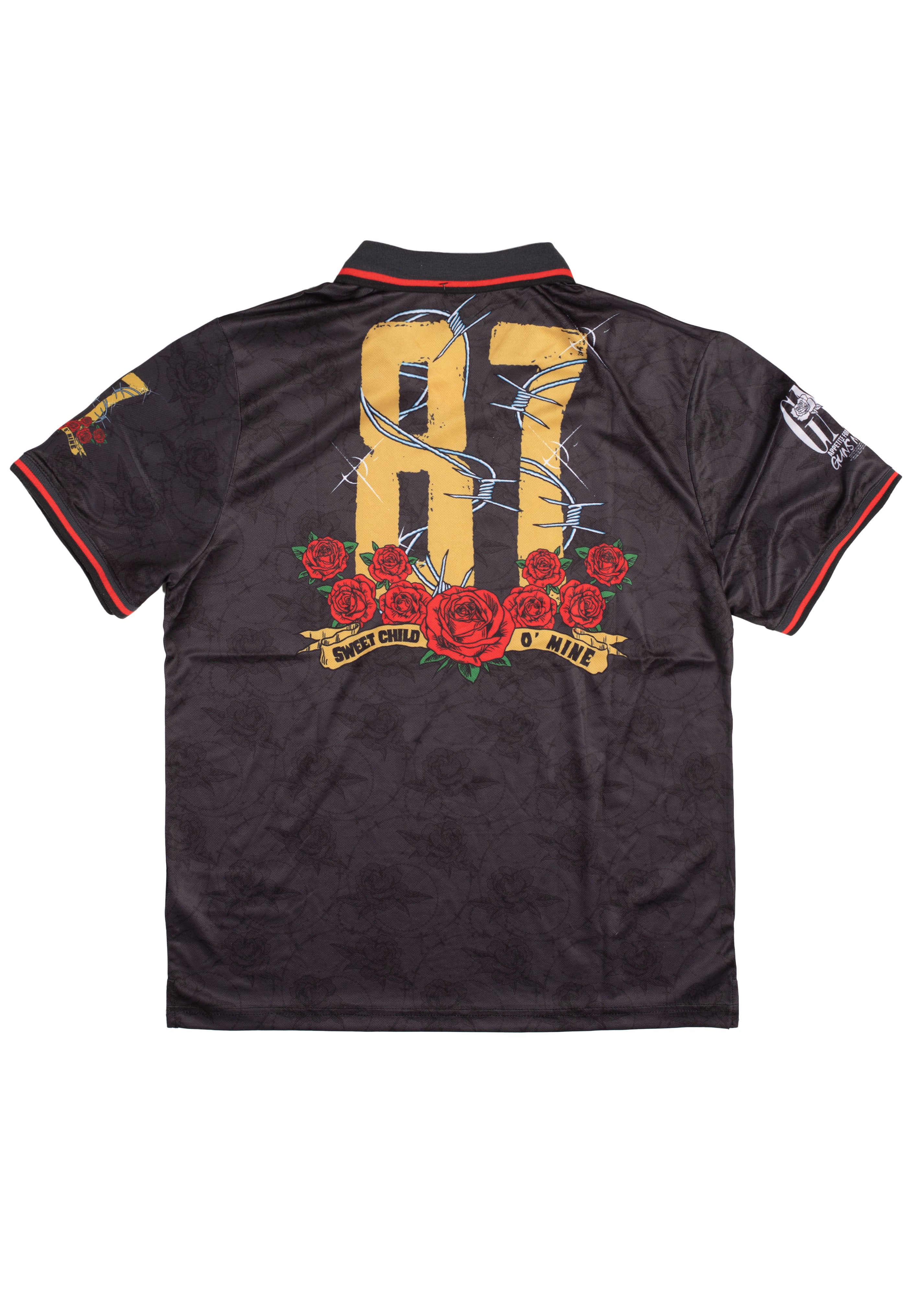 正規品/新品 GUNS N' ROSES サッカーシャツ XXL Guns N' Roses - Rock FC: Guns N'Roses - Jersey