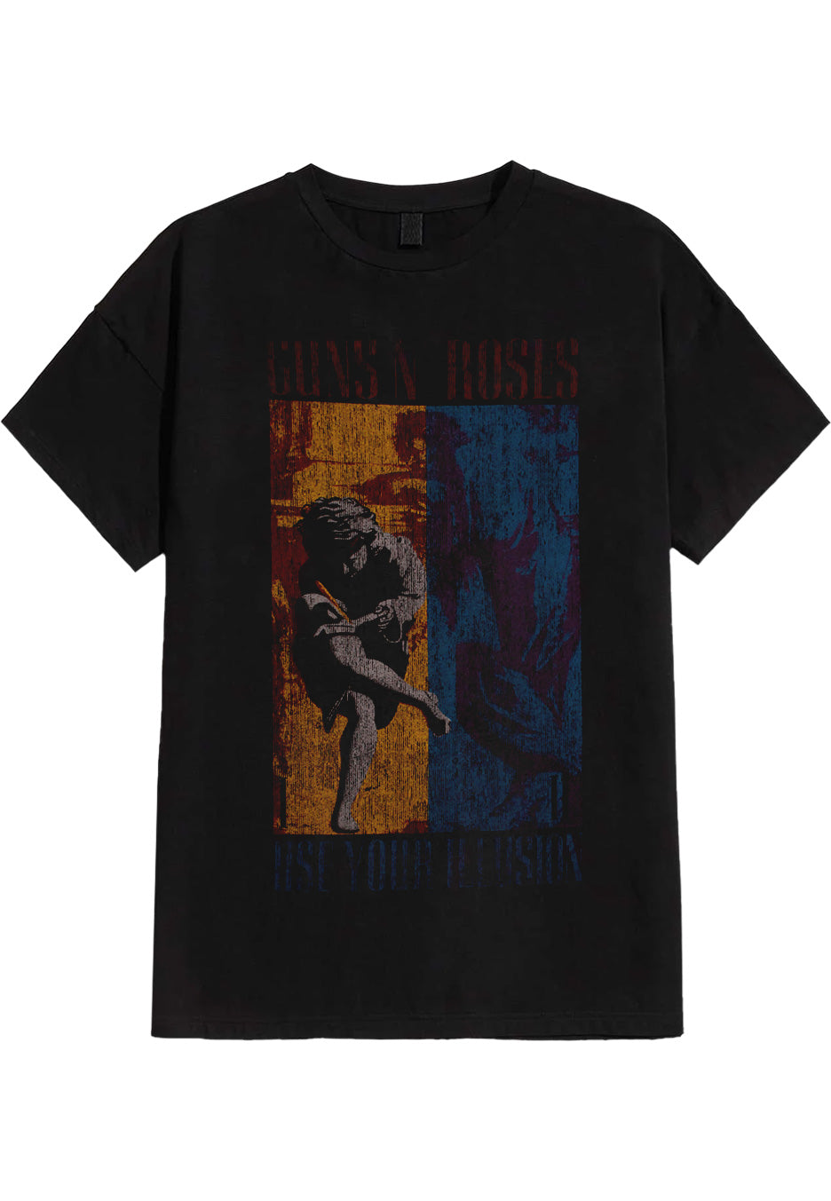 Guns N' Roses - Use Your Illusion Distressed - T-Shirt | Neutral-Image