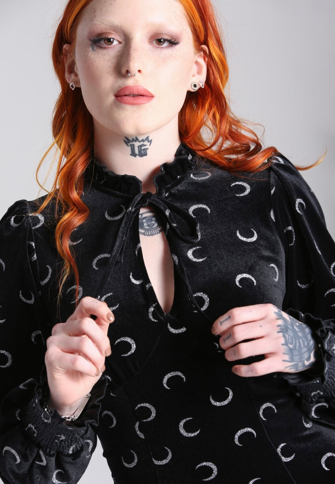 Hellbunny - Misty Moon Black - Dress