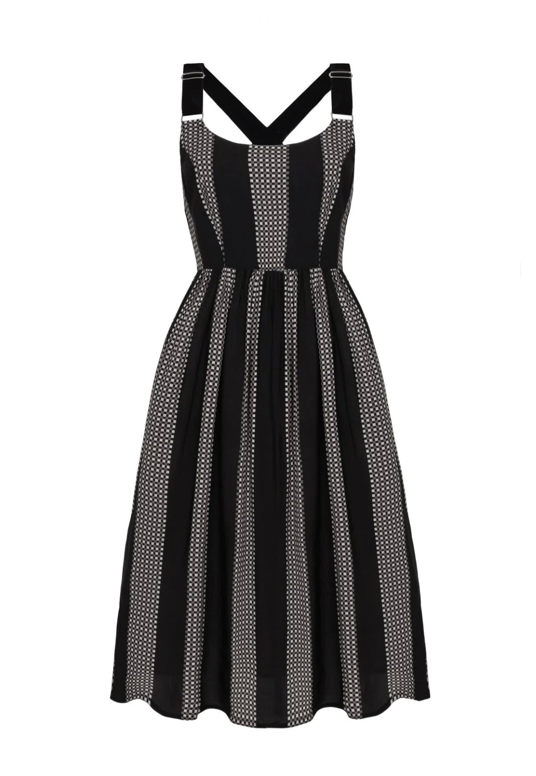 Hellbunny - Lita Black/Grey - Dress