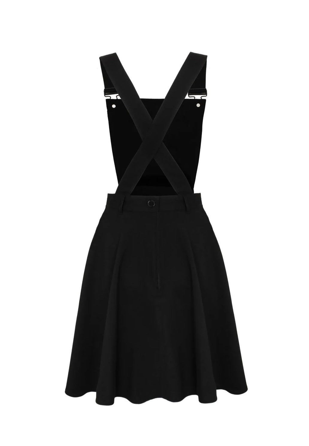 Hellbunny - Cupid Pinafore Black  - Dress | Women-Image