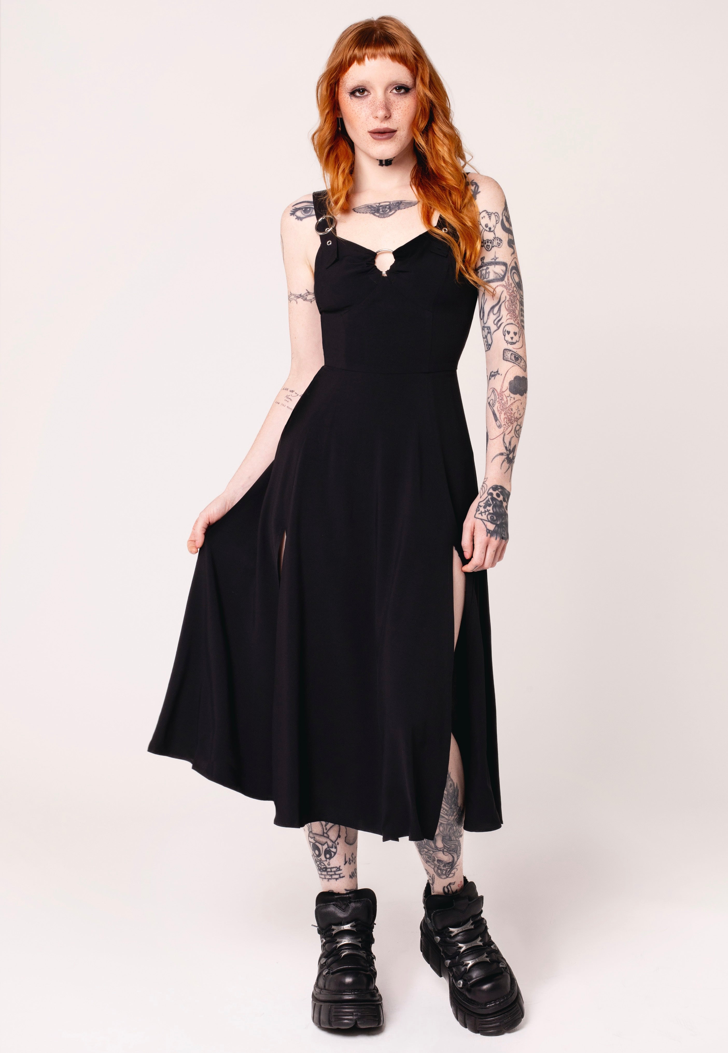 Hellbunny - Morgana Black  - Dress | Women-Image