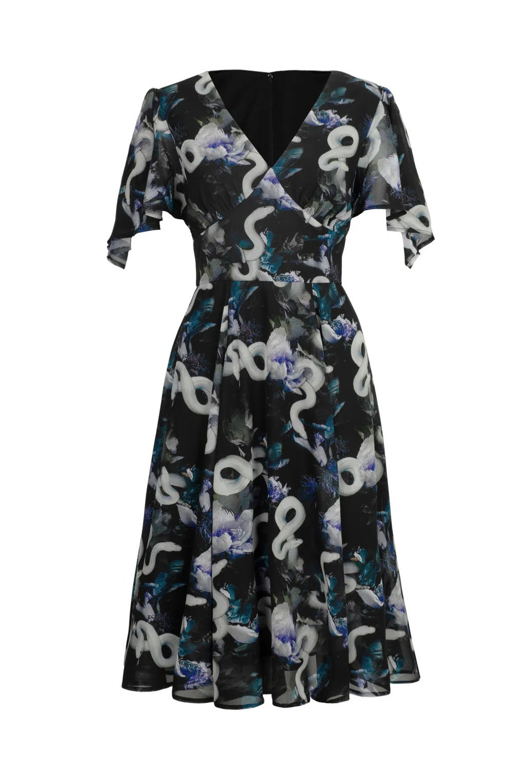 Hellbunny - Serpent Black  - Dress | Women-Image