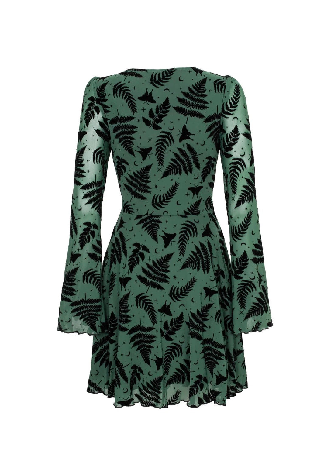 Hellbunny Fearn Mini Green Dress