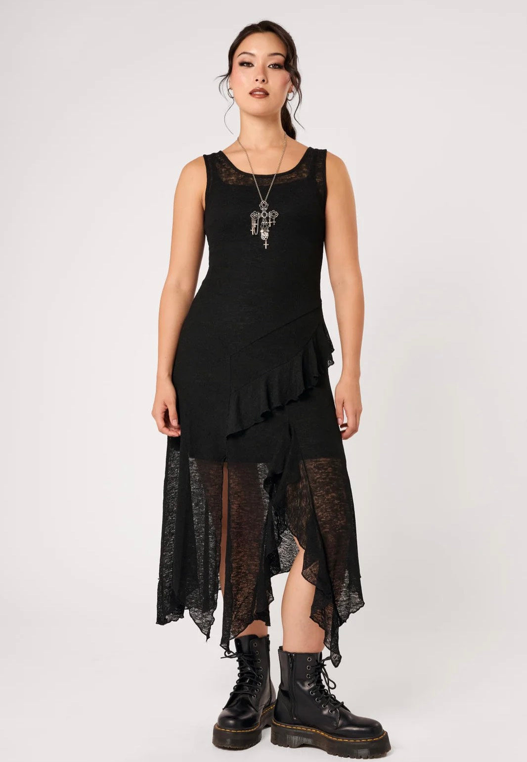Hellbunny Mystra Black Robe