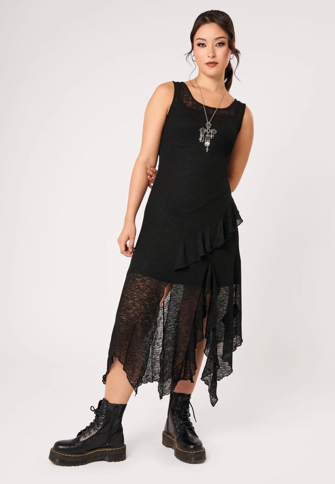 Hellbunny Mystra Black Robe